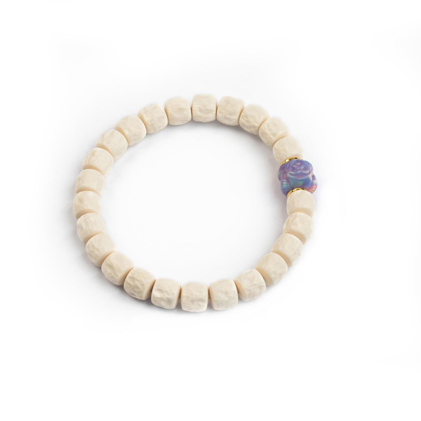 「Icy Beauty」Primal Mamooth Ivory Bracelet|Frost Sanctum|Opal Aura|Timeless Choice